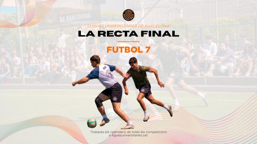 Recta final de la lliga de futbol 7 de les Lligues Universitàries amb tot per decidir